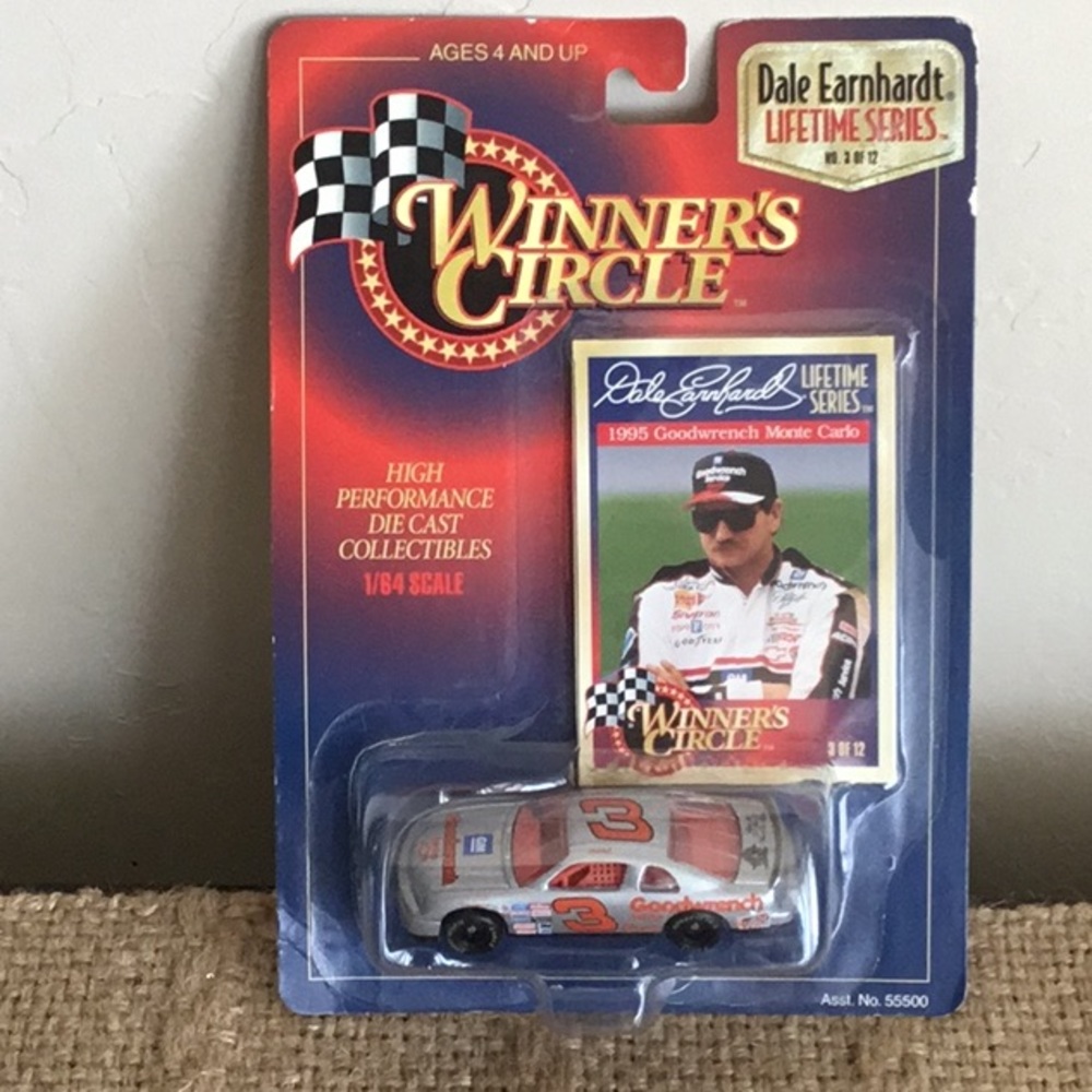 1997 Dale Earnhardt Silver Goodwrench 1:64 Scale